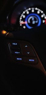 Close-up of telephone booth