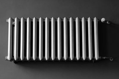 Directly above shot of radiator