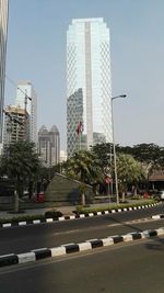 Modern buildings in city