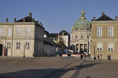 Buildings in city