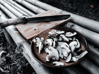 Bolo sliced shitake mushroom