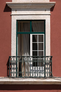 Window of building