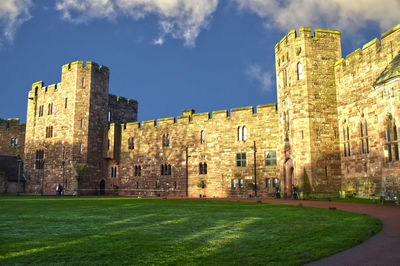 Peckforton castle is a victorian country house built in the style of a medieval castle in cheshire