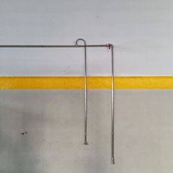 Close-up view of yellow wall