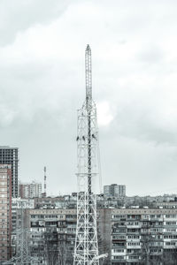 Low angle view of buildings against sky