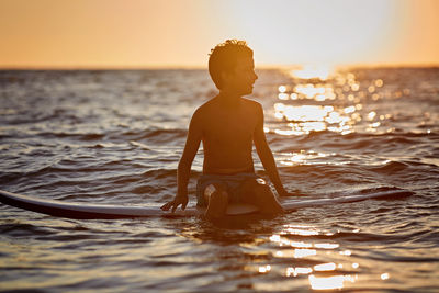 Surfing and vacation. holiday on the beach.