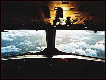 View of snow covered landscape