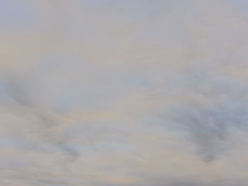 Low angle view of clouds in sky