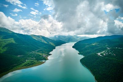 Reservoir in the mountains