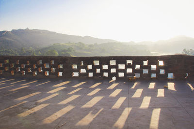 Scenic view of mountains