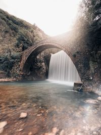 Bridge over river
