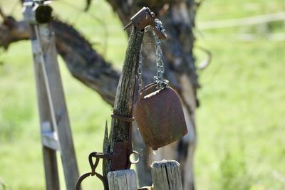 Close-up of rusty metal