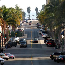 Traffic on city street