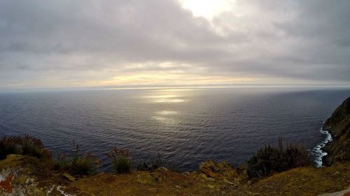 horizon over water