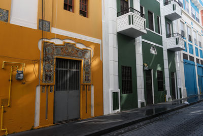 Buildings in city