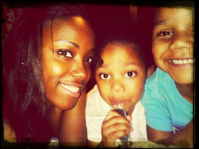 Me my niece and my nephew