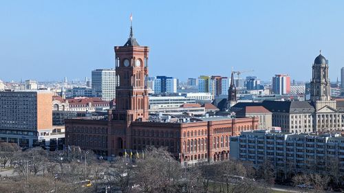 Buildings in city