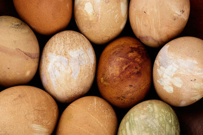 Full frame shot of pumpkins for sale at market