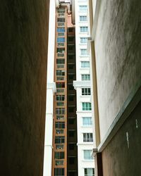 View of books on window