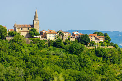 Groznjan town in istra, croatia