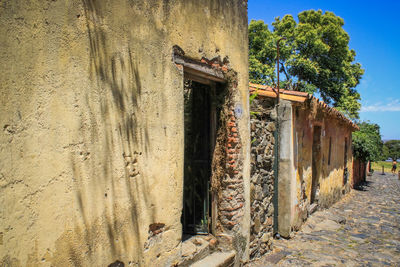 Exterior of old building