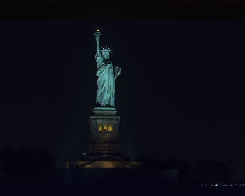 Low angle view of statue