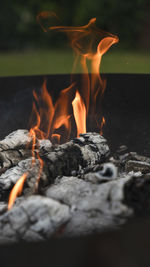 burning