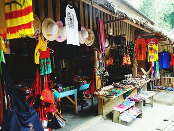 Full frame shot of market stall for sale