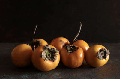 Fresh persimmons