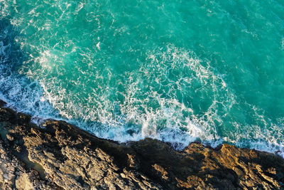 Aerial view of beach