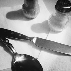 Close-up of food on table