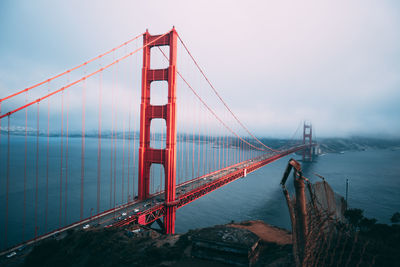 Golden gate bridge in city