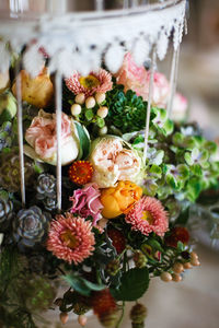 Close-up of flower bouquet