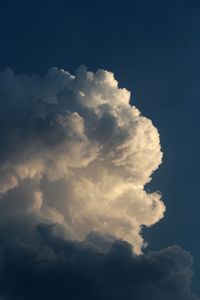 Low angle view of clouds in sky