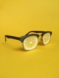 Close-up of object over white background