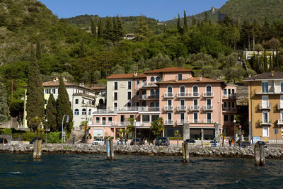 View of buildings at waterfront