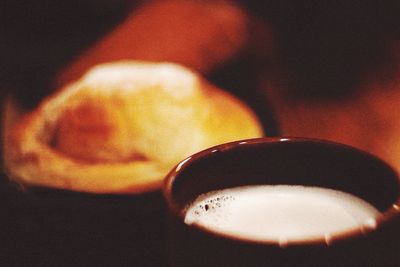 Close-up of coffee cup