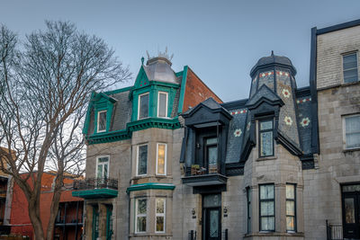 Low angle view of old building