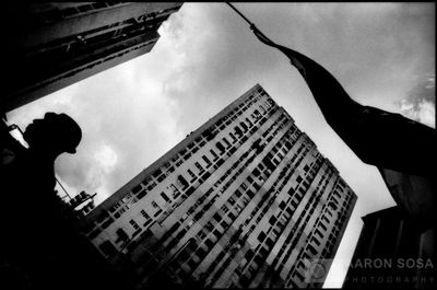 Low angle view of building against the sky