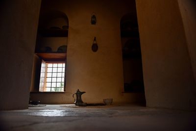 Interior of old historic building