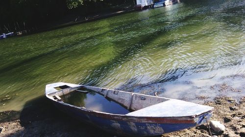 Boats in river