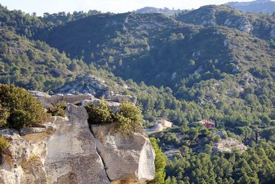 Scenic view of mountains