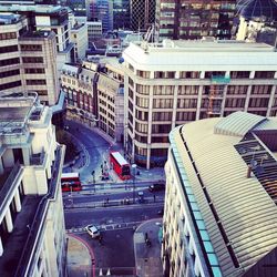 View of city street