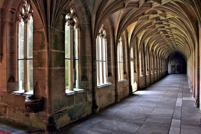 Interior of colonnade