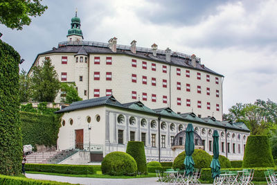 Ambras castle is a renaissance castle and palace located in the hills above innsbruck, austria