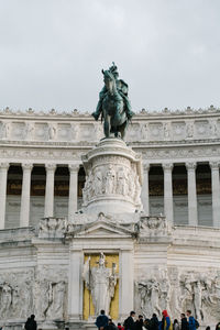 Statue of historical building