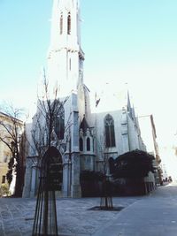 Low angle view of church