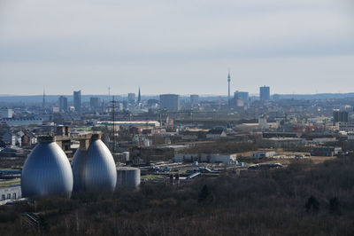 Cityscape against sky