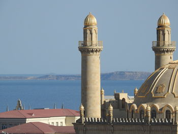 View of cathedral against clear sky