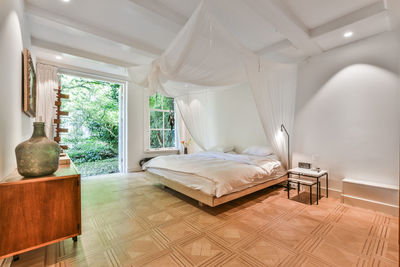 Interior of luxury bedroom